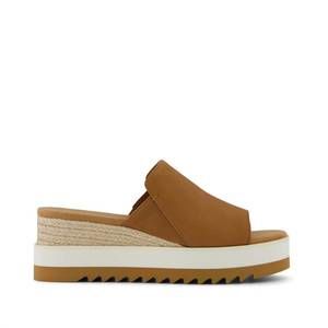 NEW TOMS diana mule sandals in brown sugar